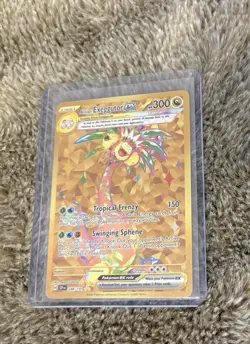 Alolan Exeggutor ex 248/191 Sv08: Surging Sparks Holo Pokemon TCG Card Gold - Image 1