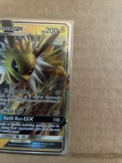 Jolteon GX SM173 Full Art Promo Pokemon Card - Image 4
