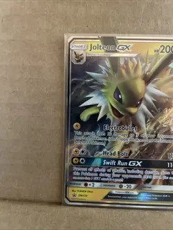 Jolteon GX SM173 Full Art Promo Pokemon Card - Image 5