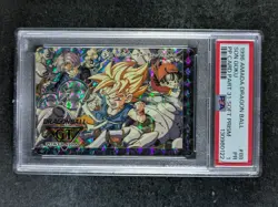 1996 Amada Dragon Ball SON GOKU 88 Soft Prism PP Card Part 31 JPN PSA 1 - Image 2