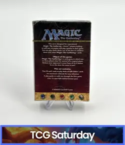 MAGIC THE GATHERING FIFTH EDITION TWO PLAYER ADVANCED LEVEL STARTER DECK - Image 2