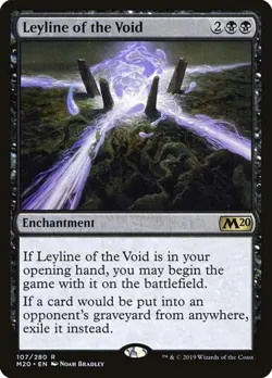 Leyline of the Void M20 NM MTG - Image 1