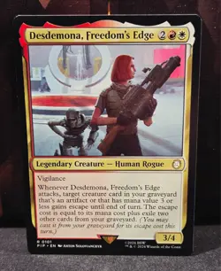 magic the gathering - Desdemona, Freedom's Edge - Legendary Creature - Rare - Image 1