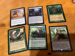 6x MTG Commander rares, mythic, and foils Mixed lot MN to good condition - Image 1
