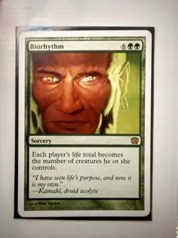 MTG - Biorhythm 9th Edition Regular Rare #231 - Image 1