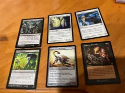 6x MTG Commander rares, mythic, and foils Mixed lot MN to good condition - Image 1
