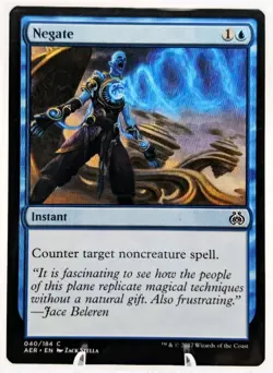 Negate MTG AER | EDH Commander Blue Counterspell Noncreature Staple | LP - Image 1