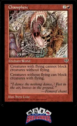 MTG Chaosphere # NM-MT Magic The Gathering - Image 1