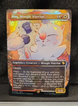 Mog, Moogle Warrior Chocobo Track Foil Final Fantasy MTG - Image 1