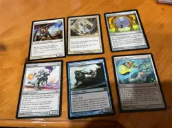 6x MTG Commander rares, mythic, and foils Mixed lot MN to good condition - Image 1