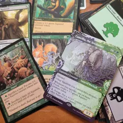 Camellia, the Seedmiser *Fancy Art SQUIRRELS* Tribal Custom COMMANDER MAGIC DECK - Image 1