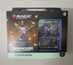Magic The Gathering Duskmourn House of Horror Miracle Worker MTG Commander Deck - Image 1