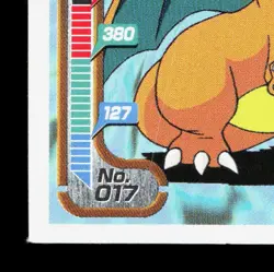 Charizard Amada Sticker Collection Attack Set 1 NM Japanese Pokemon Card TCG - Image 4