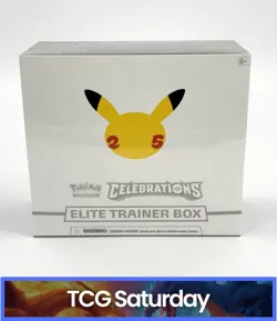 POKEMON TCG CELEBRATIONS SEALED ELITE TRAINER BOX ETB - Image 1