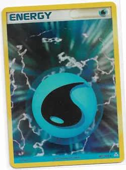 Water Energy [Holo] #107 Pokemon Holon Phantoms - Image 1