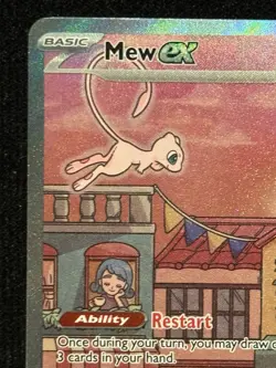 Mew ex #53 Black Star Promo Pokemon 151 Ultra Premium Collection NM - Image 2