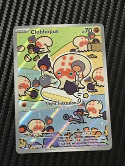 Clobbopus - 207/191 - Illustration Rare Pokemon SV08 Surging Sparks NM - Image 1