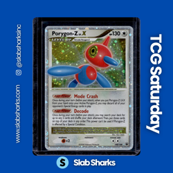 2008 POKEMON DIAMOND & PEARL MAJESTIC DAWN #100/100 PORYGON-Z LV.X HOLO - Image 1