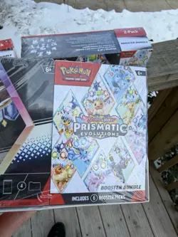 Sams Club Pokemon Prismatic Evolutions Surprise Boxes & Booster Bundle Lot of 3 - Image 4