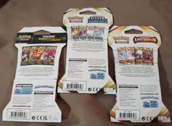 3 Sleeved Booster Packs Pokemon Sword & Shield -L. Origin S. Tempest D. Ablaze - Image 3