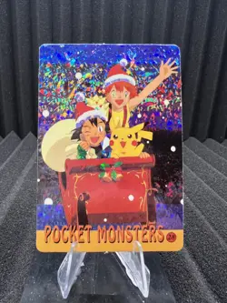 Pokemon Vintage Pocket Monsters Vending HOLO Prism Sticker Bandai 1999 Nintendo - Image 1