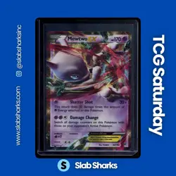 2015 POKEMON XY BREAKTHROUGH #62/162 MEWTWO EX - Image 1