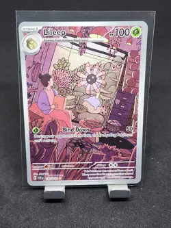 Lileep - 145/142 Pokemon SV07: Stellar Crown Holo Illustration Rare - Image 1