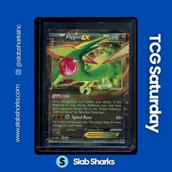 2015 POKEMON BLACK STAR PROMO #XY61 FLYGON EX - Image 1