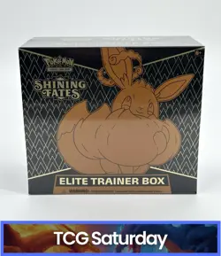 POKEMON TCG SHINING FATES SEALED ELITE TRAINER BOX ETB - Image 1
