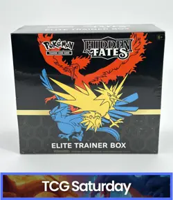 POKEMON TCG HIDDEN FATES SEALED ELITE TRAINER BOX ETB - Image 1