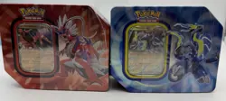 Pokemon TCG: Paldea Legends ex Tin (Koraidon Ex & Miraidon Ex) Lot Of 2 Tins - Image 1