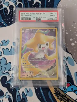Jirachi XY112 Pokemon Promo PSA Graded 8 BSP - Image 1