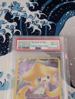 Jirachi XY112 Pokemon Promo PSA Graded 8 BSP - Image 2