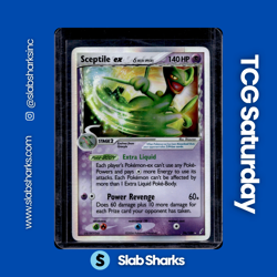 2006 POKEMON EX CRYSTAL GUARDIANS #96/100 SCEPTILE EX - Image 1