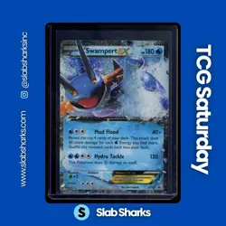 2015 POKEMON BLACK STAR PROMO #XY55 SWAMPERT EX - Image 1