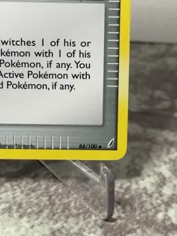 Pokemon - Warp Point 84/100 - Reverse Holo EX Crystal Guardians NM - Image 4