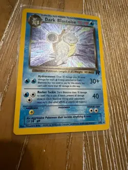 Pokemon Team Rocket Dark Blastoise Holo #3/82 NM - Image 2