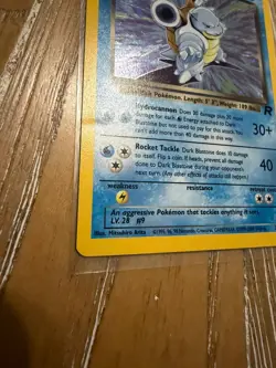 Pokemon Team Rocket Dark Blastoise Holo #3/82 NM - Image 3