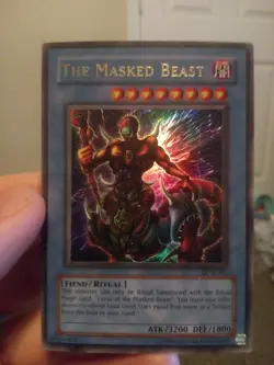 Yu-Gi-Oh! TCG The Masked Beast Dark Beginnings 1 DB1-EN214 Unlimited Super Rare - Image 1