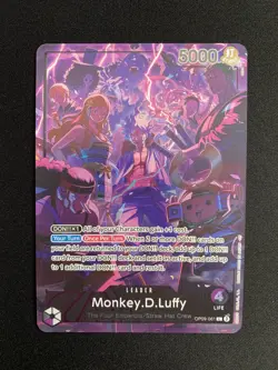 Monkey.D.Luffy (English Version 2nd Anniversary Set) OP09-061 One Piece... - Image 1