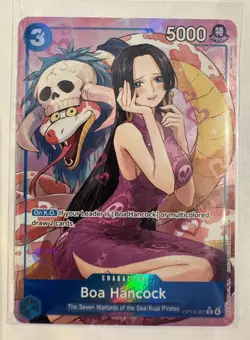 One Piece Boa Hancock (Alternate Art) OP13-051 Rare Carrying on His Will NM - Image 1