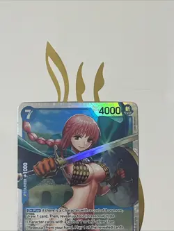 One Piece TCG Rebecca #OP10- 058 Super Rare - Image 3
