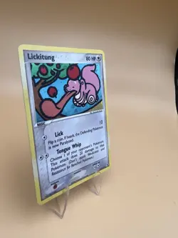 Pokemon Card Lickitung 37/112 Reverse Holo Fire Red & Leaf Green Lightly Played - Image 4