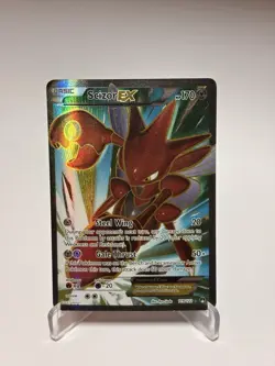 Scizor EX Full Art Breakpoint 119/122 Pokemon TCG Card Game - Image 1