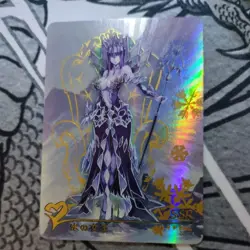 Monster Girl Encyclopedia Ice Queen Anime Waifu ACG Card Doujin SSR MG-018 - Image 1