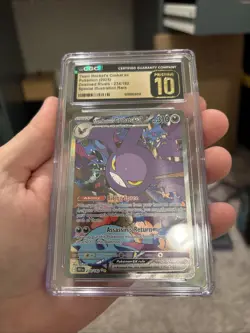 CGC Pristine 10 Team Rocket's Crobat ex 234/182 Destined Rivals Pokemon Card - Image 4