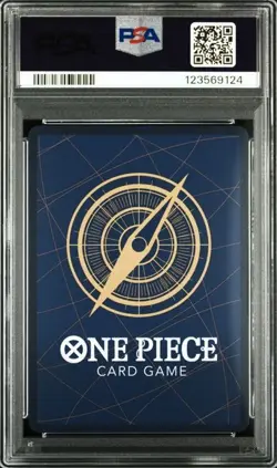 PSA 10 Teach OP09-093 3rd Anniversary Special Card Gold Parallel One Piece Card - Image 2