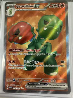 Scovillain ex 216/191 - Ultra Rare - Pokemon Card Surging Sparks - NM/M - Image 1