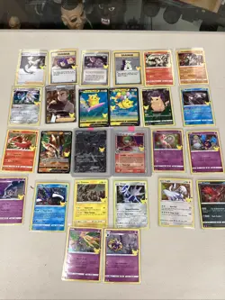 Pokemon TCG Celebrations 26 Card Lot Flying Pikachu Surfing Pikachu Zekrom Mew - Image 1