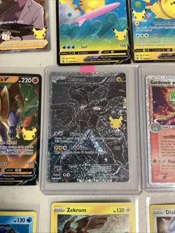 Pokemon TCG Celebrations 26 Card Lot Flying Pikachu Surfing Pikachu Zekrom Mew - Image 3